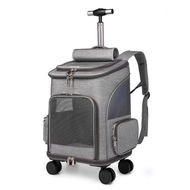 Portable Folding Trolley For Pets