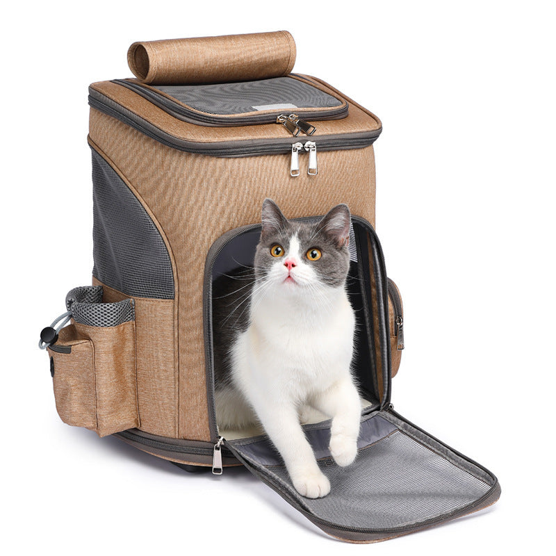 Portable Folding Trolley For Pets