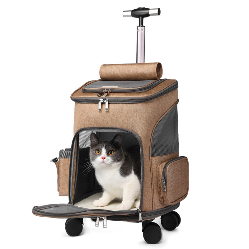 Portable Folding Trolley For Pets