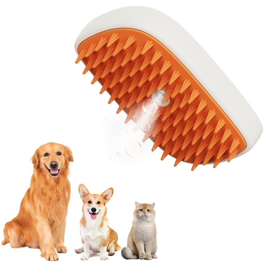 Rechargeable Pets Steam Brush