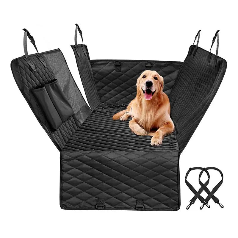 Double Zipper Pet Car Seat Pad