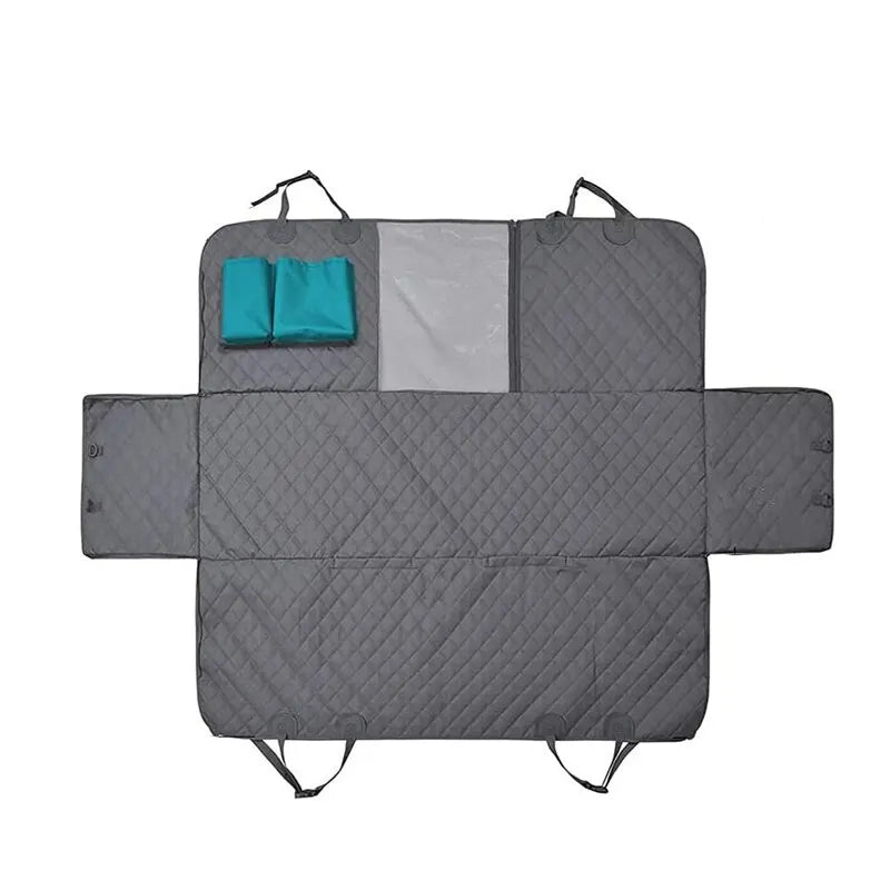 Double Zipper Pet Car Seat Pad