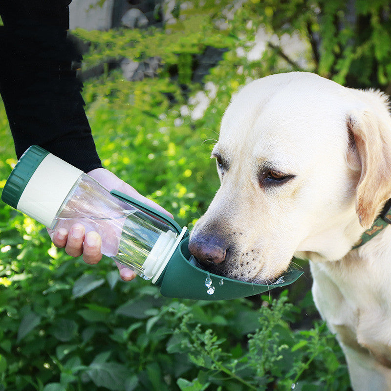 2 In 1 Pet Water Bottle