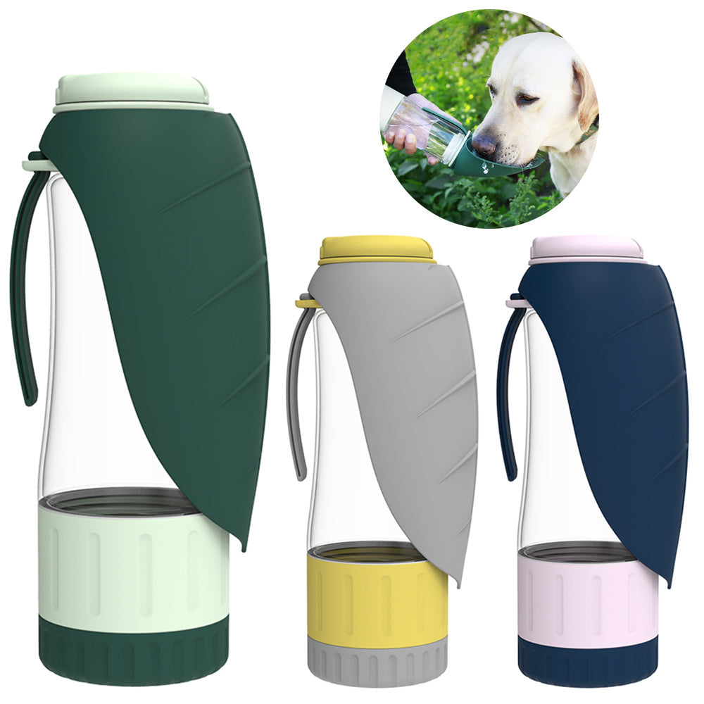 2 In 1 Pet Water Bottle